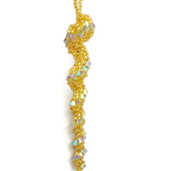 Christmas Tree, Crystal Icicle Ornament, Christmas Crystal Icicle - Picture 1 of 7